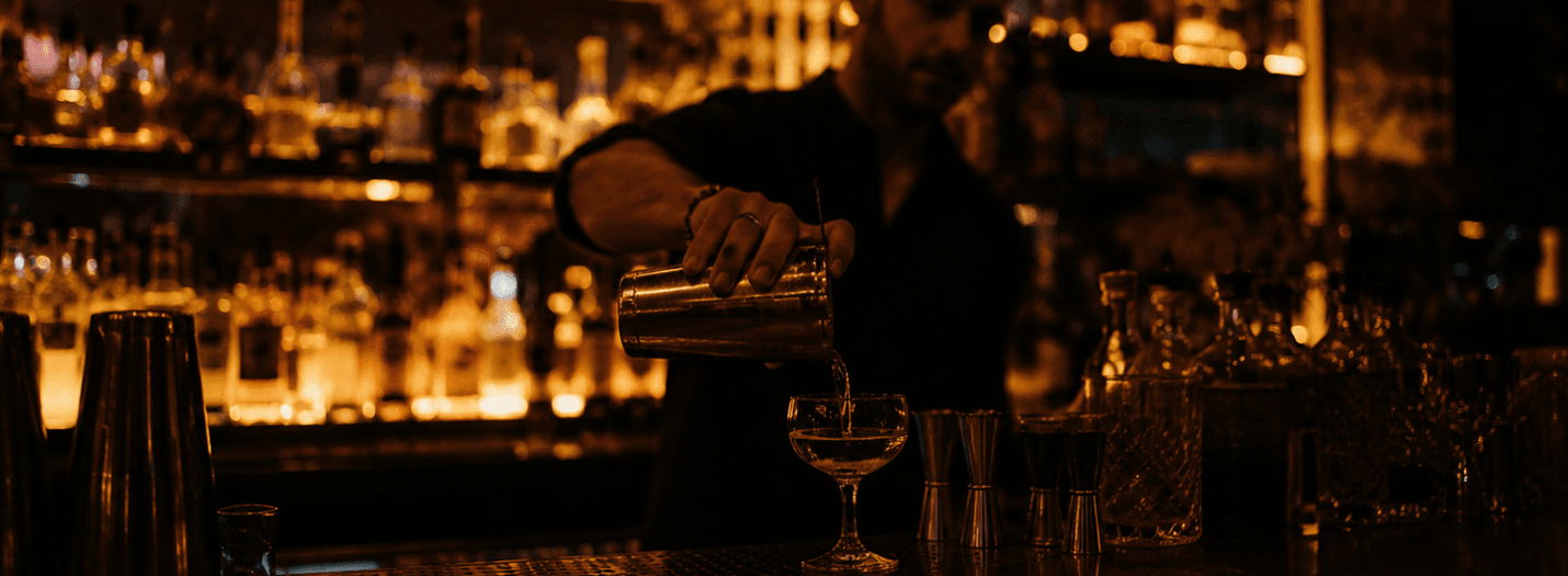 The Noctessa bar at night